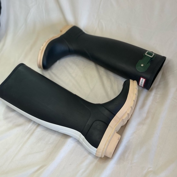 Hunter Original Contrast Tall Rain Boots *LIMITED EDITION* Size 7 - Picture 6 of 15